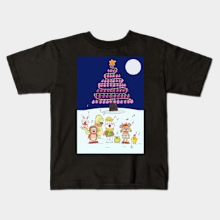 Let's sing Christmas carols together Kids T-Shirt